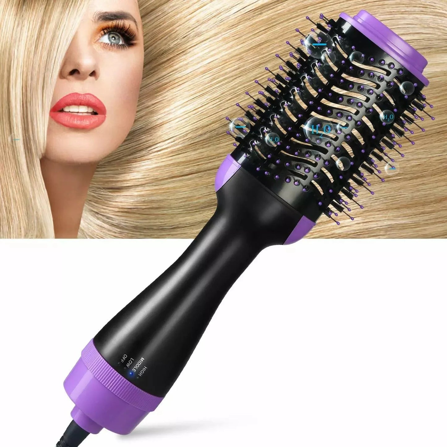 Skorter | 4-in-1 Negative Ion Hot Hair Dryer Brush, ASOGO One Step Hair Dryer & Volumizer