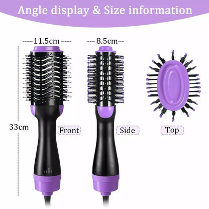 Skorter | 4-in-1 Negative Ion Hot Hair Dryer Brush, ASOGO One Step Hair Dryer & Volumizer