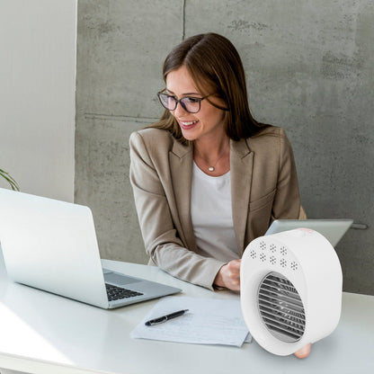 Skorter | 4-in-1 Portable Mini Desk Water Mist Cooling Air Conditioner