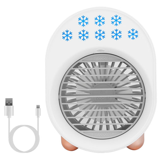 Skorter | 4-in-1 Portable Mini Desk Water Mist Cooling Air Conditioner