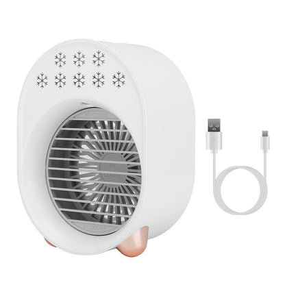 Skorter | 4-in-1 Portable Mini Desk Water Mist Cooling Air Conditioner