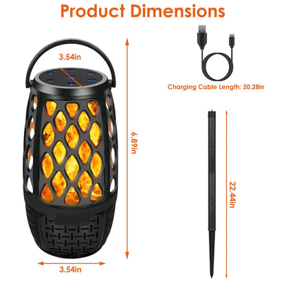 Skorter | 4-in-1 Wireless 5.3 IPX5 Waterproof Outdoor Speaker