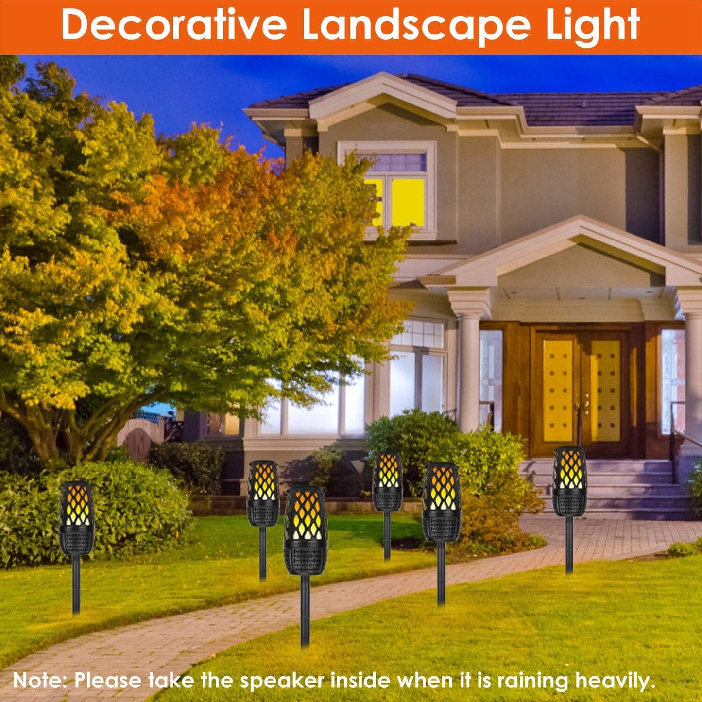 Skorter | 4-in-1 Wireless 5.3 IPX5 Waterproof Outdoor Speaker