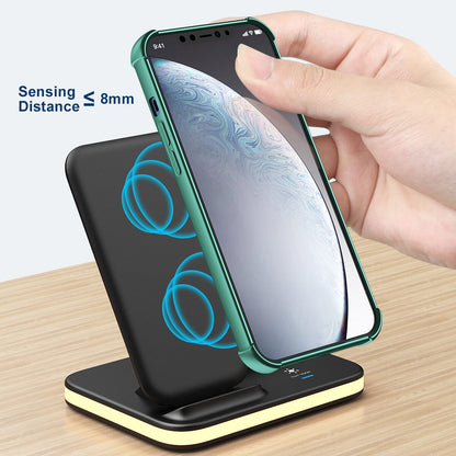 Skorter | 4-in-1 Wireless Charging Mat with Night Light