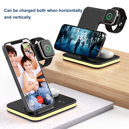 Skorter | 4-in-1 Wireless Charging Mat with Night Light