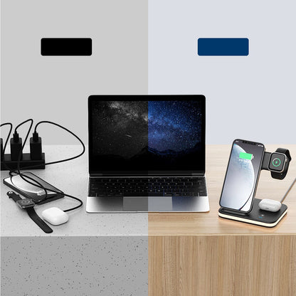 Skorter | 4-in-1 Wireless Charging Mat with Night Light