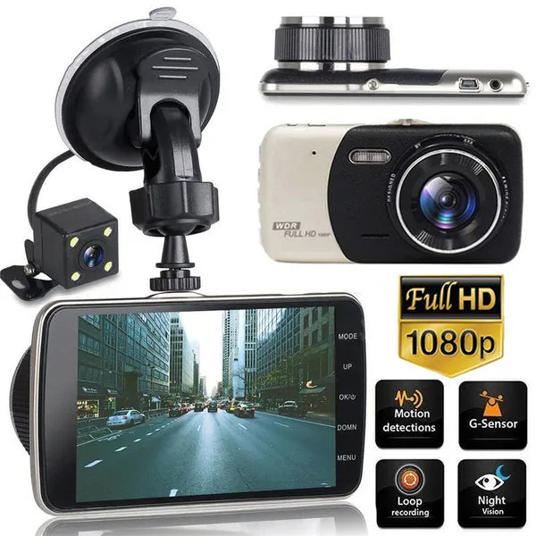 Skorter | 4 Inch FHD Screen Car Camera Car Dash Cam