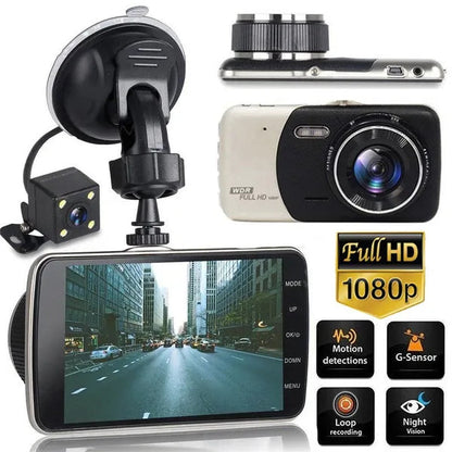 Skorter | 4 Inch FHD Screen Car Camera Car Dash Cam