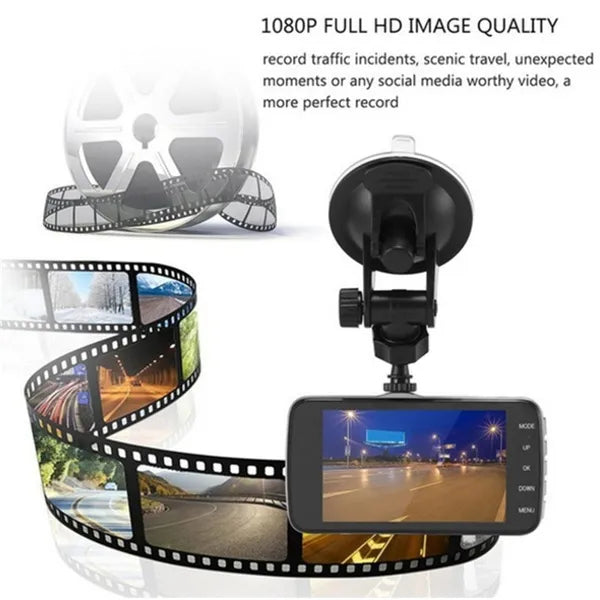 Skorter | 4 Inch FHD Screen Car Camera Car Dash Cam