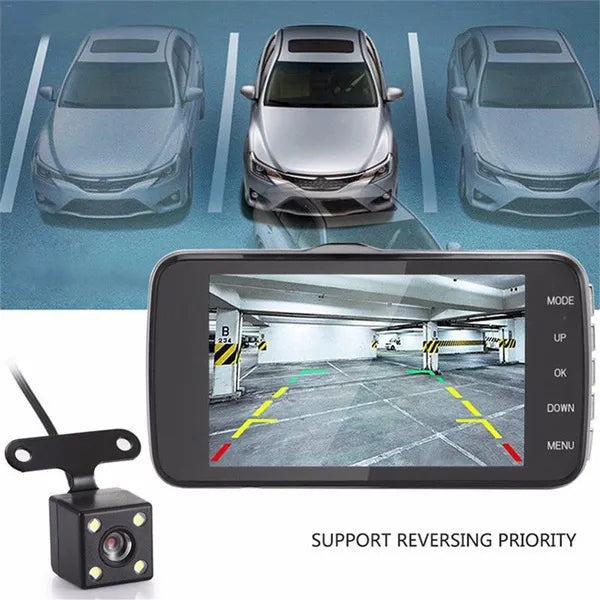 Skorter | 4 Inch FHD Screen Car Camera Car Dash Cam