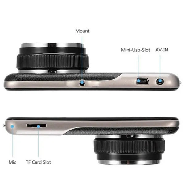 Skorter | 4 Inch FHD Screen Car Camera Car Dash Cam