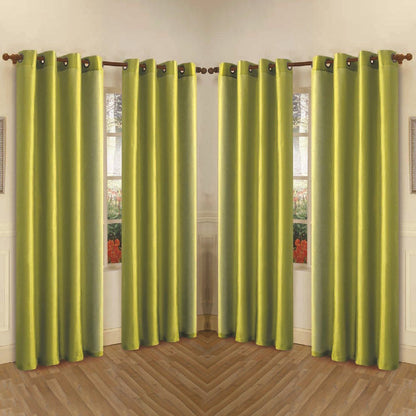 Skorter | 4-Pack: Faux-Silk Grommet Panels with Eyelets