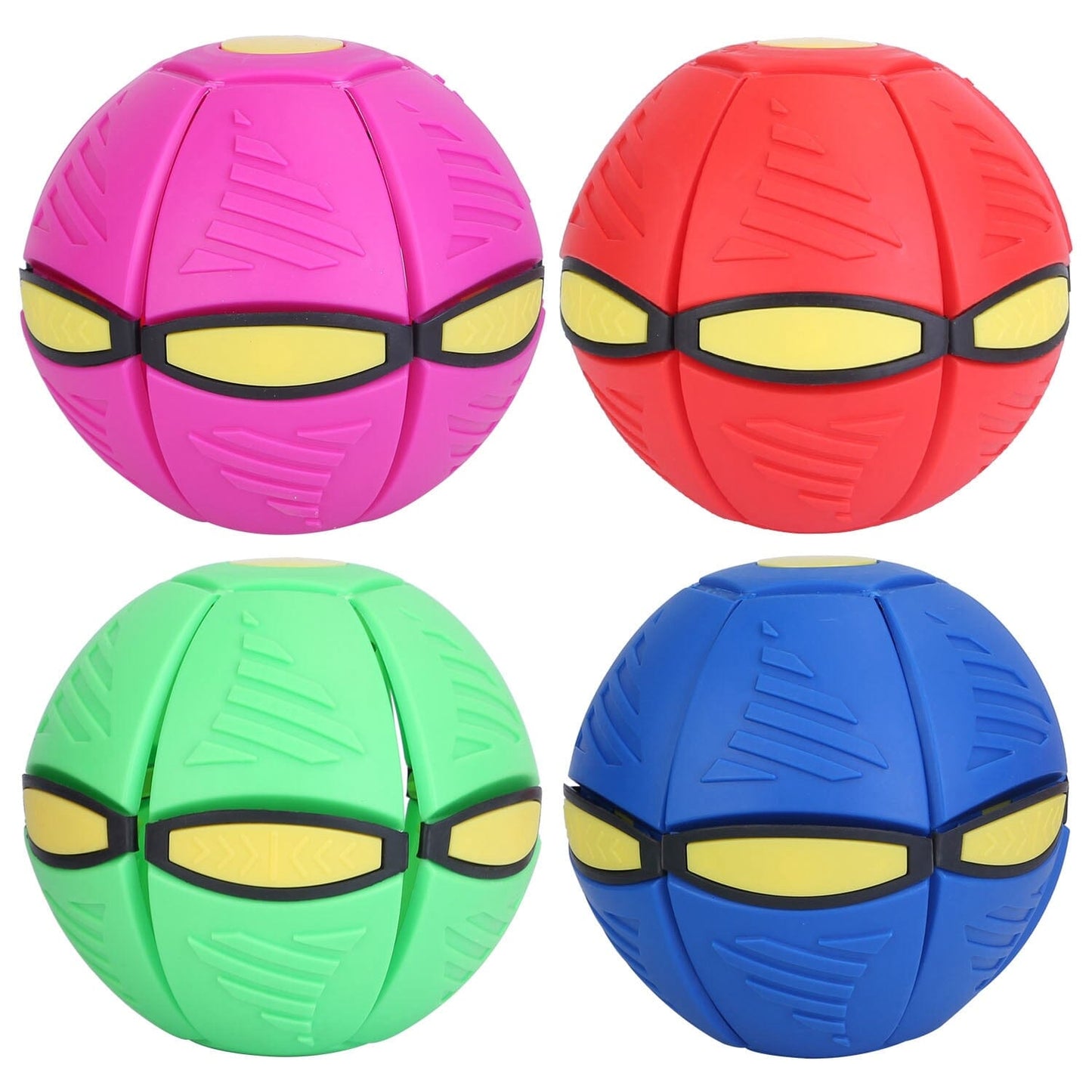 Skorter | 4-pack: Flying saucer ball with LED lights