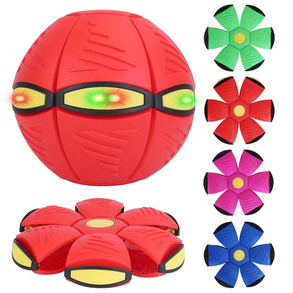 Skorter | 4-pack: Flying saucer ball with LED lights