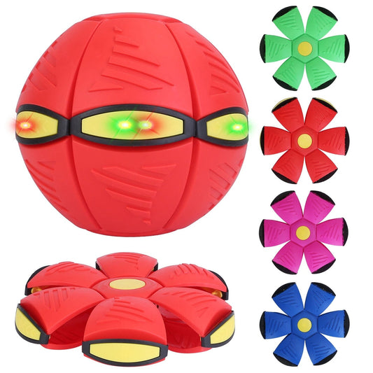 Skorter | 4-pack: Flying saucer ball with LED lights
