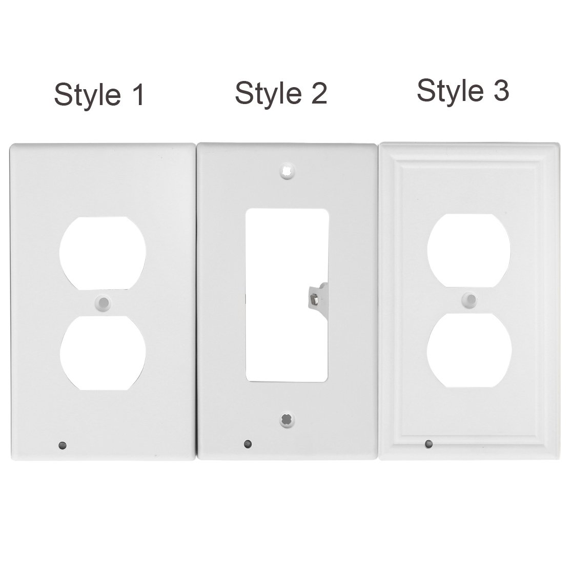 Skorter | 4-Pack: LED Night Light Plug Cover - Assorted Styles