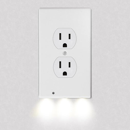 Skorter | 4-Pack: LED Night Light Plug Cover - Assorted Styles
