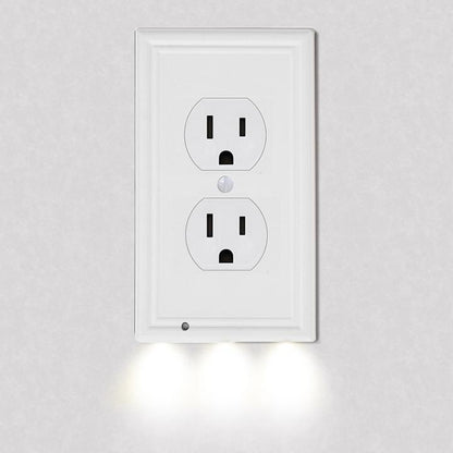 Skorter | 4-Pack: LED Night Light Plug Cover - Assorted Styles