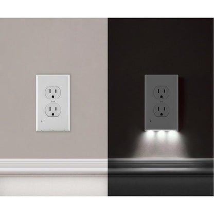Skorter | 4-Pack: LED Night Light Plug Cover - Assorted Styles