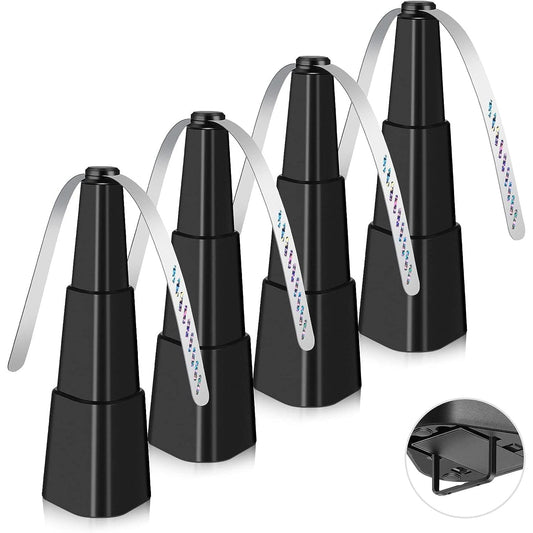 Skorter | 4-Pack: Portable Table Top Fly Fan Fly Spinner with Holographic Blades