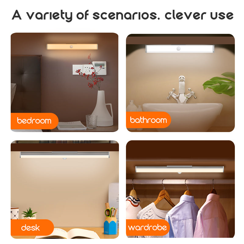 Skorter | 4-Pack: Party anywhere LED motion sensor light