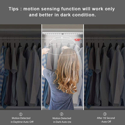 Skorter | 4-Pack: Party anywhere LED motion sensor light