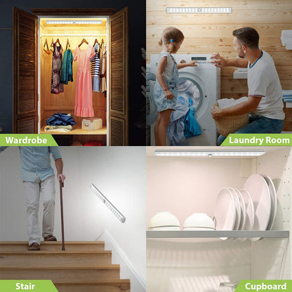 Skorter | 4-Pack: Party anywhere LED motion sensor light