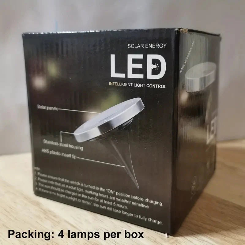 Skorter | 4-Pack: Waterproof Solar Garden Lights