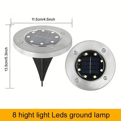 Skorter | 4-Pack: Waterproof Solar Garden Lights