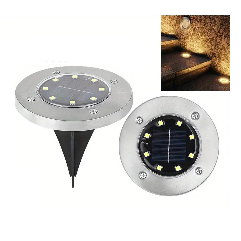 Skorter | 4-Pack: Waterproof Solar Garden Lights
