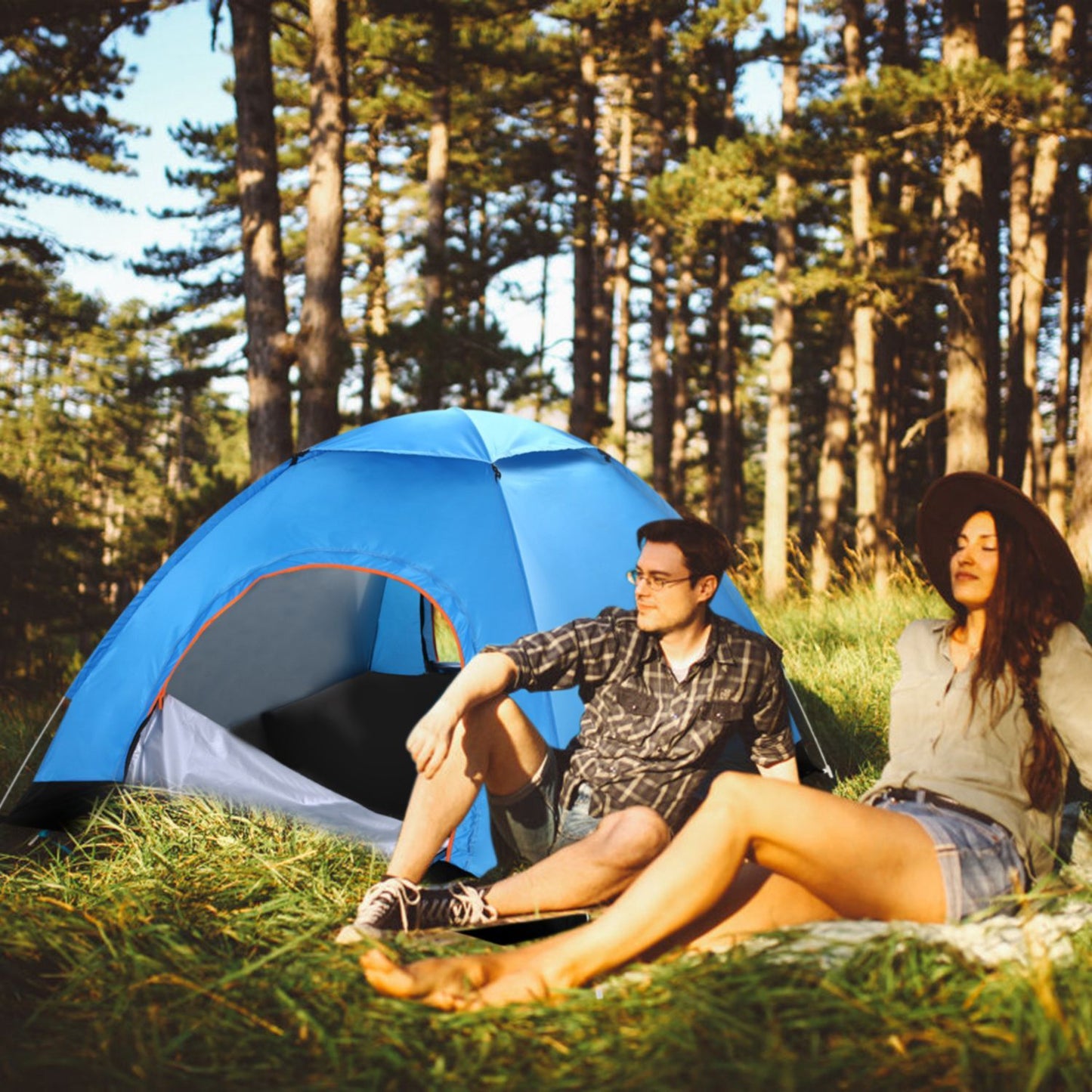Skorter | 4 Person Camping Waterproof Tent