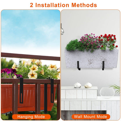 Skorter | 4-piece: Adjustable planter box brackets
