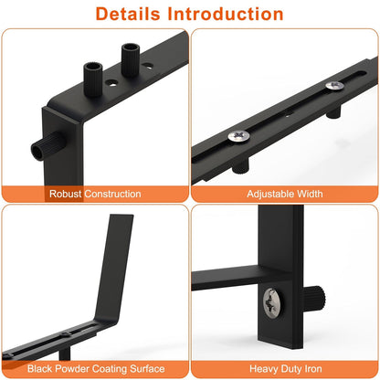 Skorter | 4-piece: Adjustable planter box brackets