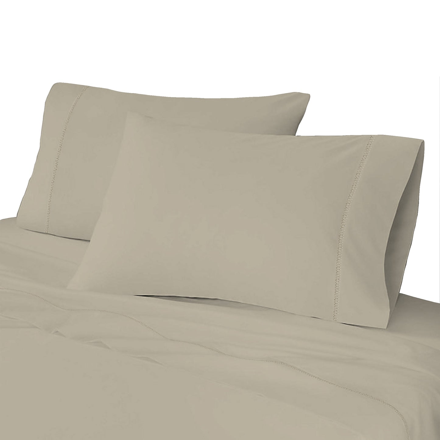 Skorter | 4-Piece: Brushed Caramel Percale Bedding Set