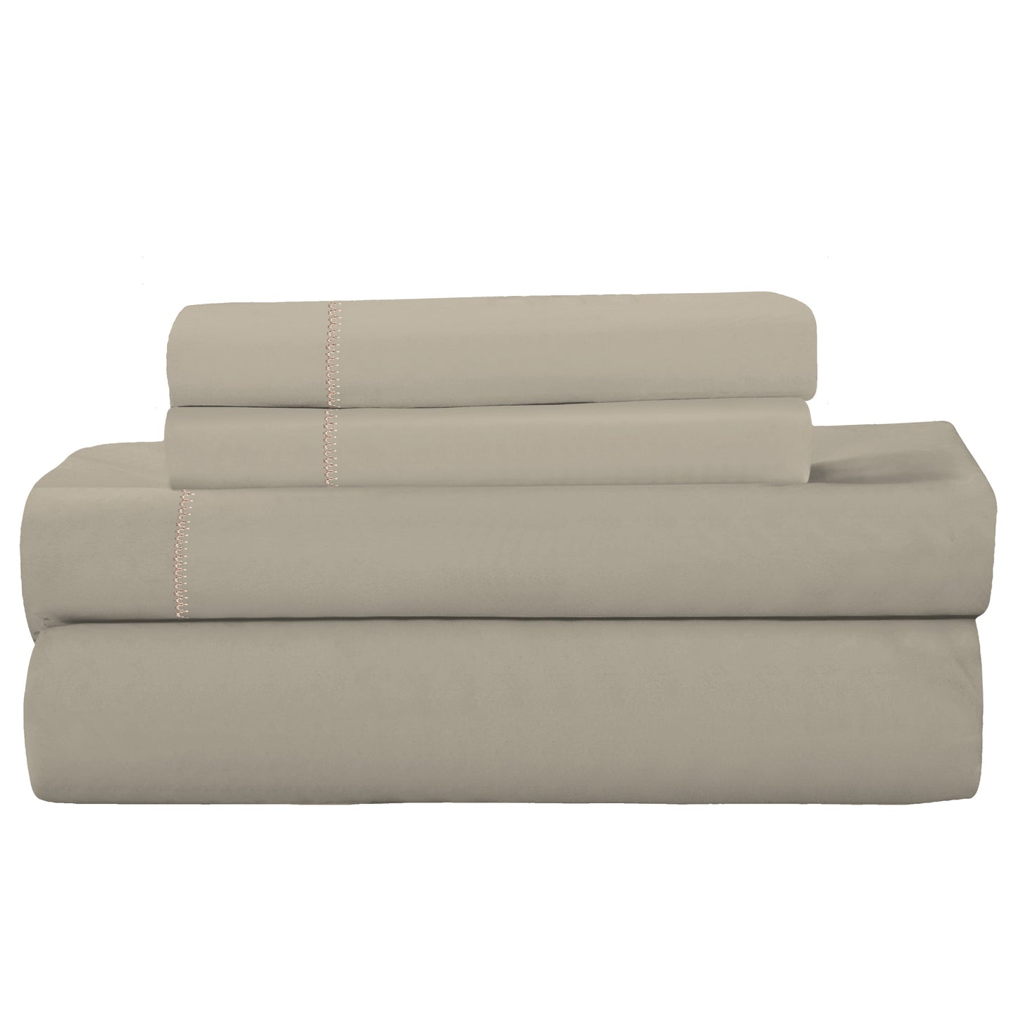 Skorter | 4-Piece: Brushed Caramel Percale Bedding Set