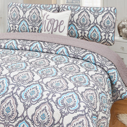 Skorter | 4-piece set: Printed pattern quilt set