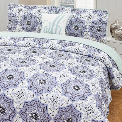 Skorter | 4-piece set: Printed pattern quilt set