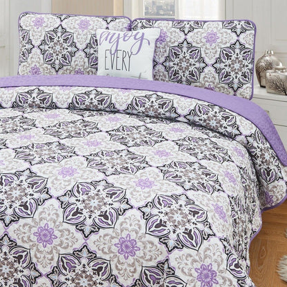 Skorter | 4-piece set: Printed pattern quilt set