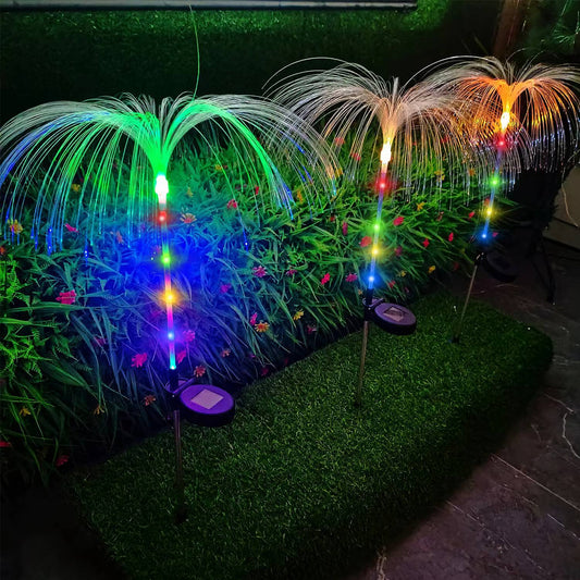 Skorter | 4-Piece: Solar-Powered Jellyfish Lights