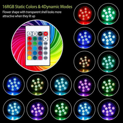 Skorter | 4-Piece: Underwater RGB LED Lights