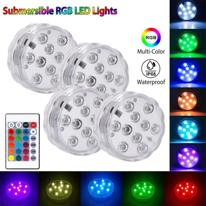 Skorter | 4-Piece: Underwater RGB LED Lights