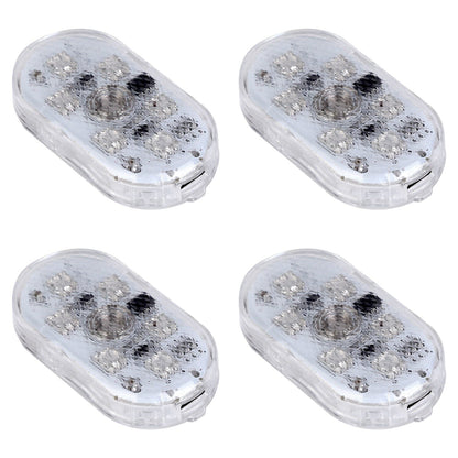 Skorter | 4-Piece: Wireless Car Interior Lighting USB Rechargeable