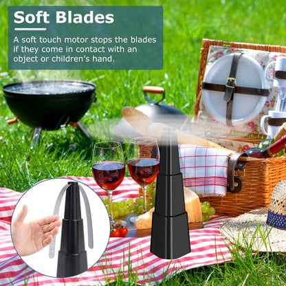 Skorter | 4-Piece: Fly Repellent Fan Table Battery Operated Insect Repellent