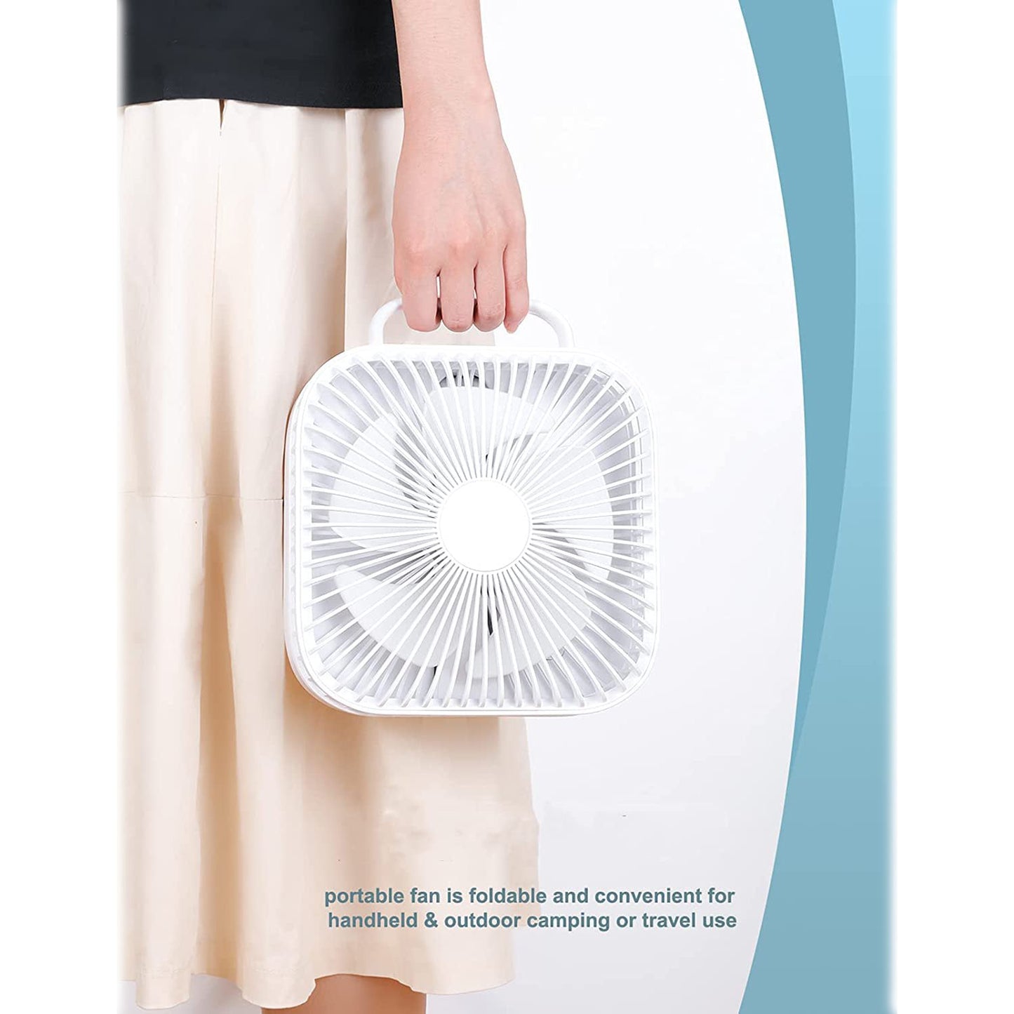 Skorter | 4 Speeds Portable Foldable Fan
