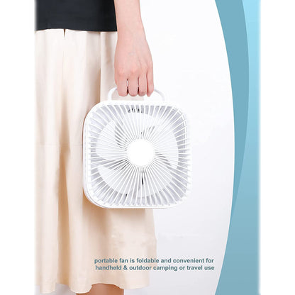 Skorter | 4 Speeds Portable Foldable Fan