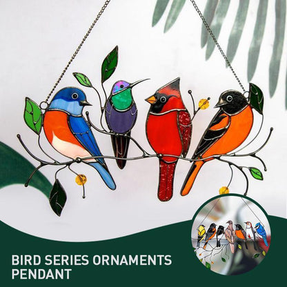 Skorter | Colorful Bird Window Hanger Sun Seeker