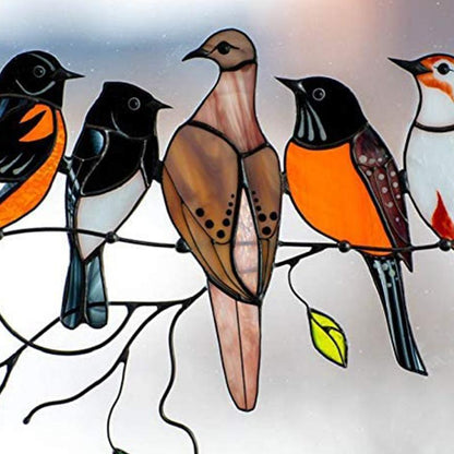 Skorter | Colorful Bird Window Hanger Sun Seeker