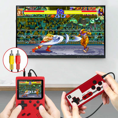 Skorter | Ultimate 400-in-1 Retro Gaming Console – Classic Portable Handheld Game Player with TV Output