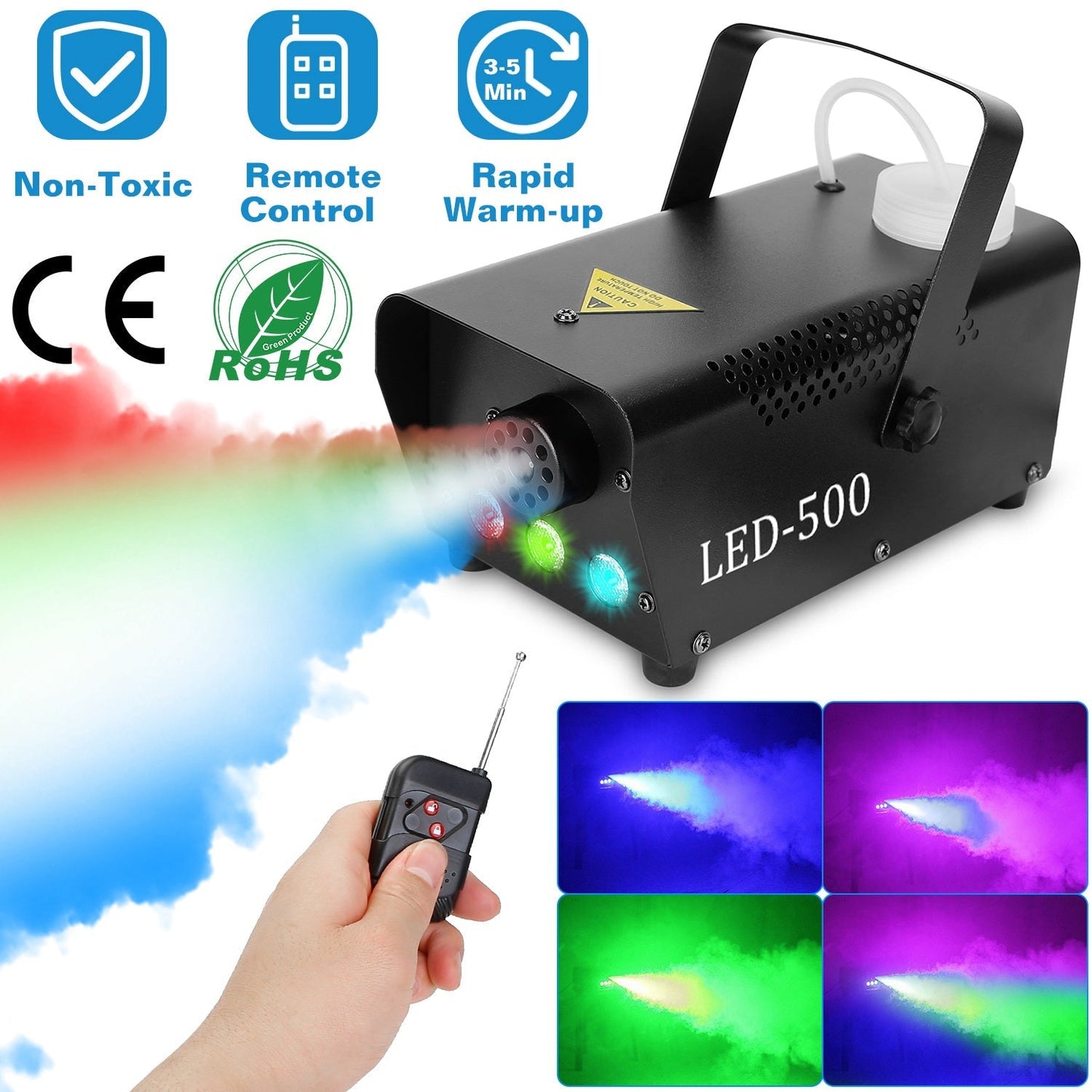 Skorter | 400W RGB LED Fog Machine
