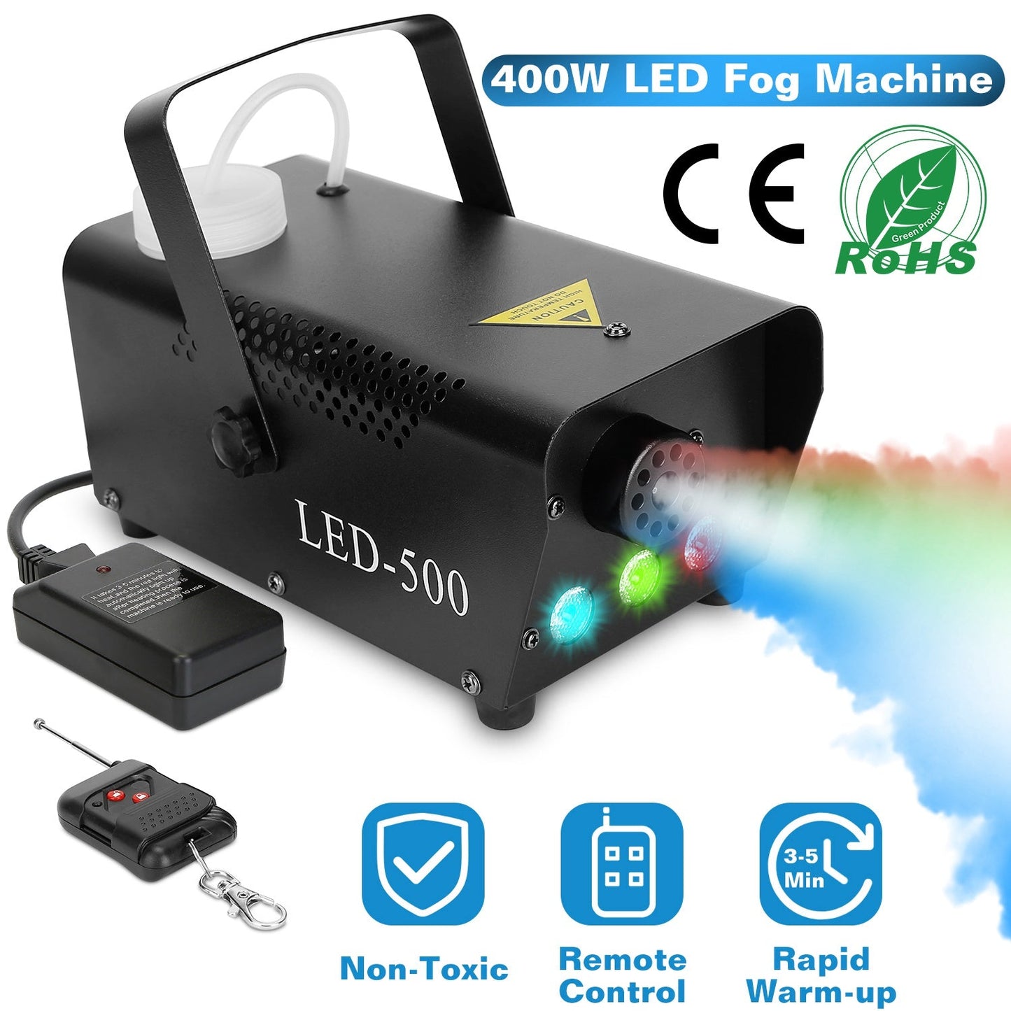 Skorter | 400W RGB LED Fog Machine